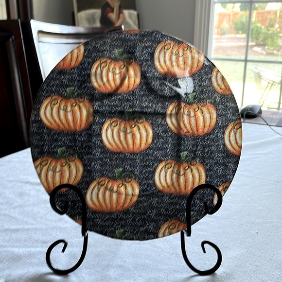 Other - GLASS PLATE DECOUPAGED HAND MADE TECNIC